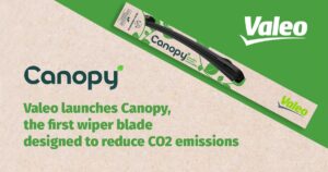 Valeo пуска на пазара Canopy, първото перо на чистачки, проектирано за намаляване на емисиите на CO2