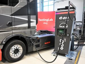 MAN и E.ON ще изградят мрежа от зарядни станции за камиони в Европа