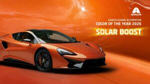 Глобалният цвят на годината на Axalta. Това е Solar Boost.