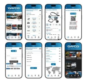 Dayco обнови каталожното си приложение. Новата версия работи по-бързо.